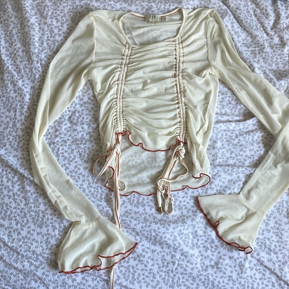 Princess Polly see through blouse